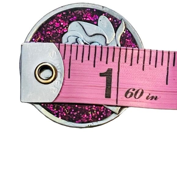 10/$25🦋 Silver & Pink Glitter Love Companion Coin - Picture 5 of 5